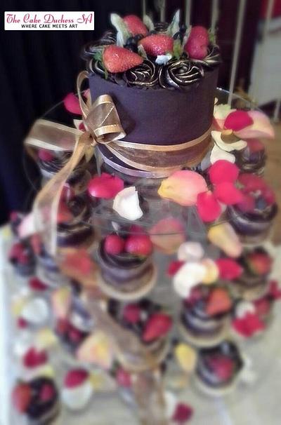 Rustic Chic - A Romantic Set up - Cake by Sumaiya Omar - The Cake Duchess 