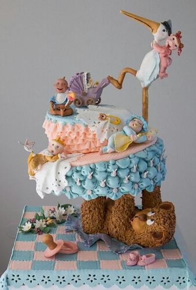 My «Baby cake» - Cake by silvia ferrada colman