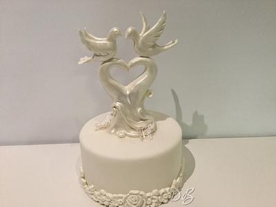 Wedding cake topper - Cake by Donatella Bussacchetti