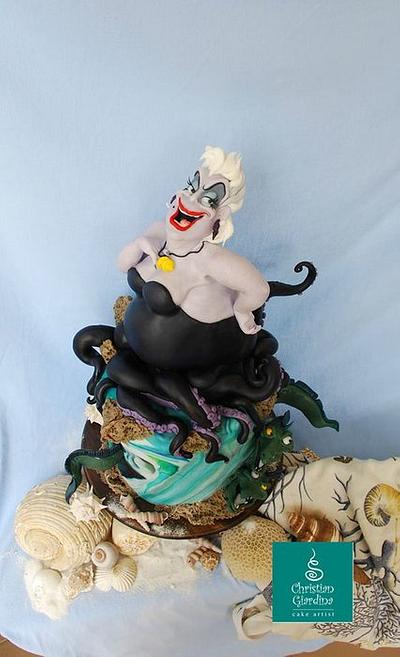 "Evil Ursula" and her lackeys - Cake by Christian Giardina