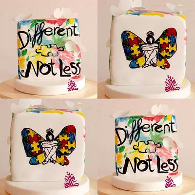 Autism awareness cake design - Cake by Faten_salah