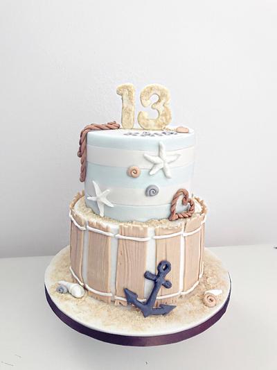 Navy style - Cake by Dasa