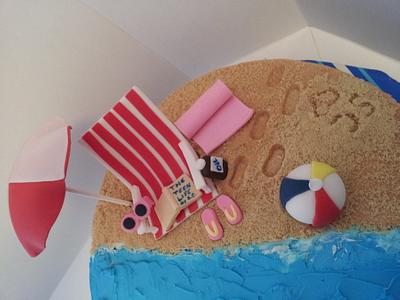 Sydney's Beach Cake - Cake by Carrie