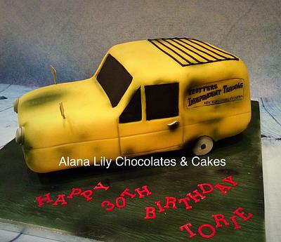 Fun Trotters Van for a 30th - Cake by Alana Lily Chocolates & Cakes