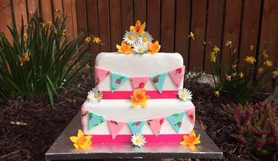 Spring Cake - Cake by Embellishcandc