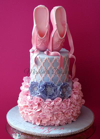 Ballerina cake - Cake by Mira - Mirabella Desserts
