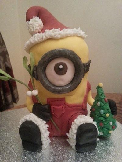 Christmas Minion - Cake by Escaped to Sugarland