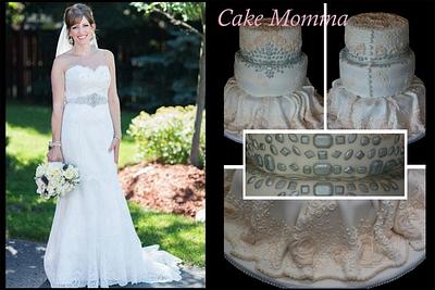 The Brides Dress - Cake by cakemomma1979