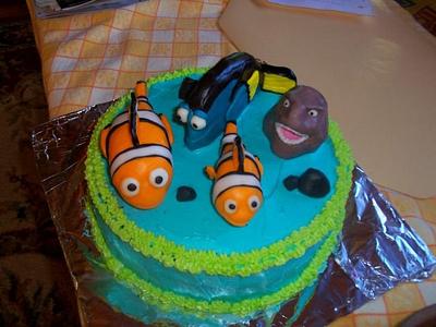 Finding Nemo cake - Cake by californiacakes