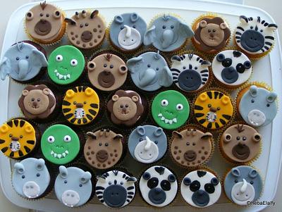Zoo cupcakes - Cake by Sweet Dreams by Heba 