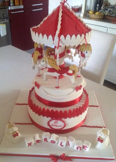 carousel cake  - Cake by Torte decorate di Stefy by Stefania Sanna