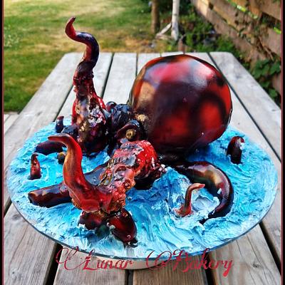 🐙 Octopus Cake - Cake by Lunar Bakery
