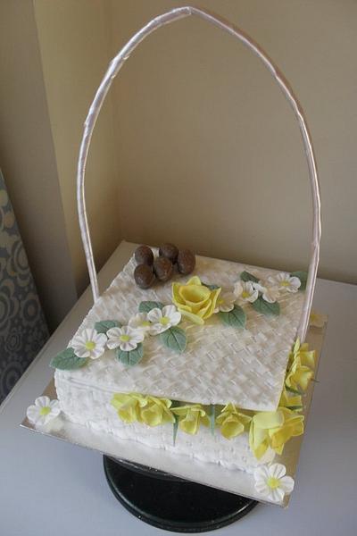 Easter Basket Cake - Cake by David Mason