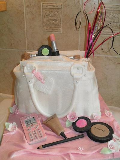 Everything a girl needs. - Cake by Marie 2 U Cakes  on Facebook