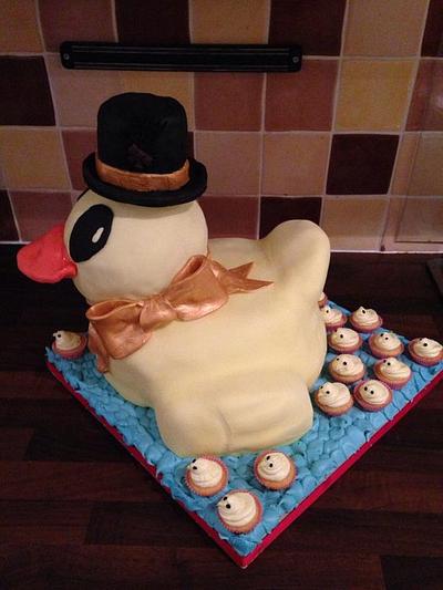 duck cake - Cake by Lou Lou's Cakes