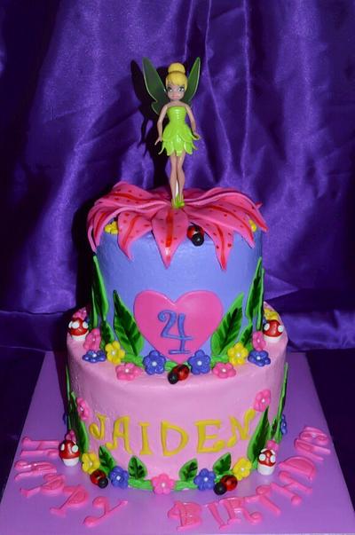 Tinkerbell Cake - Cake by Rita's Cakes