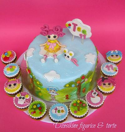 LALALOOPSY  CAKE AND CUPCAKE - Cake by Dzesikine figurice i torte