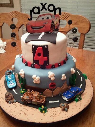 CARS Birthday Cake - Cake by Tammy 