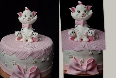 Kitty - Cake by Danguole