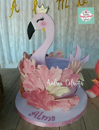 Torta flamenco - Cake by Andrea Colavita
