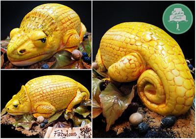 Carma Chameleon - Cake by Nicholas Ang