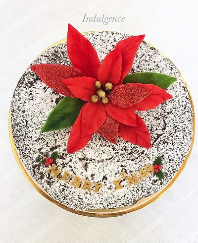 Chocolate Christmas fruit cake - Cake by Indulgence 