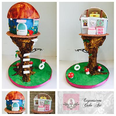 The little tree house - Cake by Expressions Cake Art (Su)