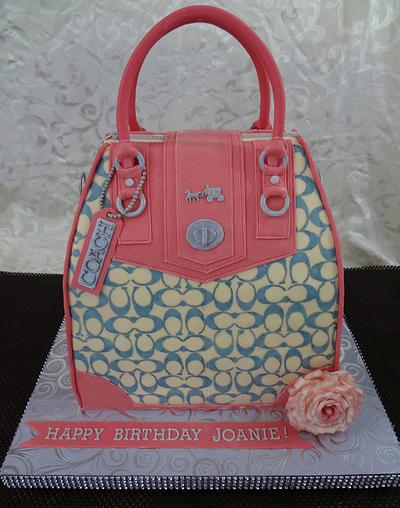 Coach Bag Cake - Cake by Custom Cakes by Ann Marie