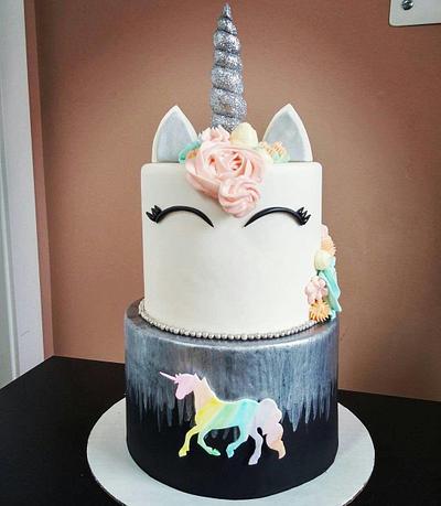 Unicorn Rainbow Cake - Cake by thelovelybaker