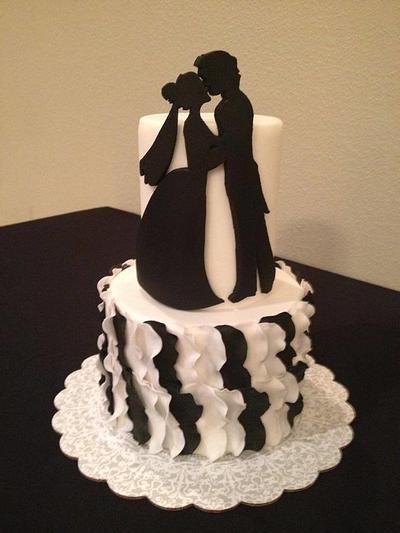 sihouette cake - Cake by Samantha Corey