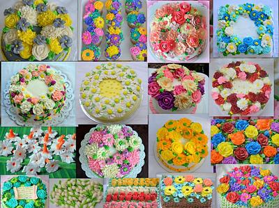 2015  floral collections  - Cake by Divya iyer