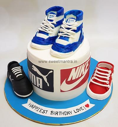 Cake for a Shoe lover - Cake by Sweet Mantra Homemade Customized Cakes Pune