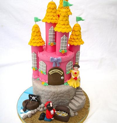 Pirates and Princesses! - Cake by Natalie King