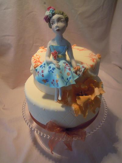 Lady flower - Cake by Caterina Fabrizi