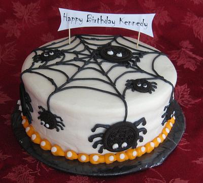 Spiders - Cake by Wendy Army