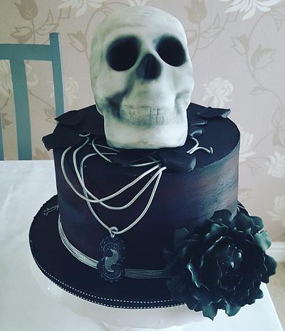 Gothic style Birthday cake  - Cake by DDelev