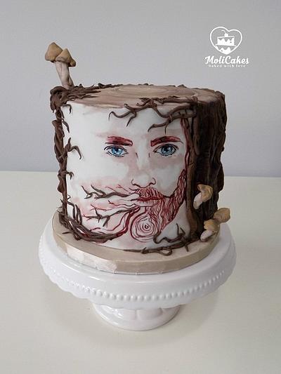 Bearded Lumberjack - Cake by MOLI Cakes