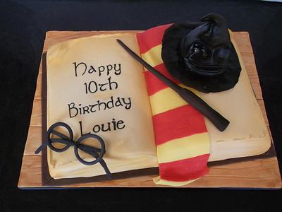 Harry Potter Book - Cake by Jayne Worboys