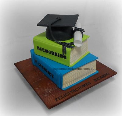 Graduation Cake - Cake by Custom Cake Designs