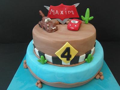 Cars cake - Cake by Carla 