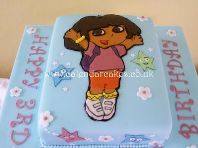Dora the Explorer - Cake by Jackie