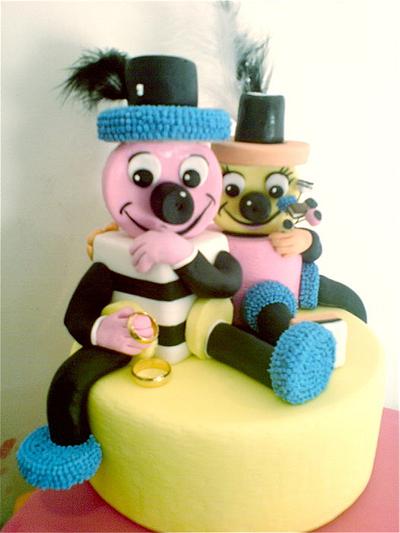 MR AND MRS ALSORTS - Cake by LAURA MANSFIELD