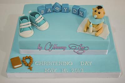 Christening Cake  - Cake by Mommy Sue