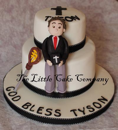 Confirmation cake  - Cake by The Little Cake Company