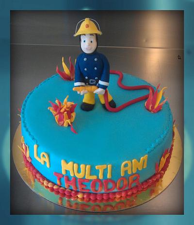 Fireman Sam - Cake by Irina-Adriana
