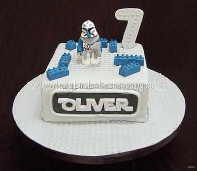 Lego Star Wars birthday cake - Cake by Liz, Ladybird Cake Company