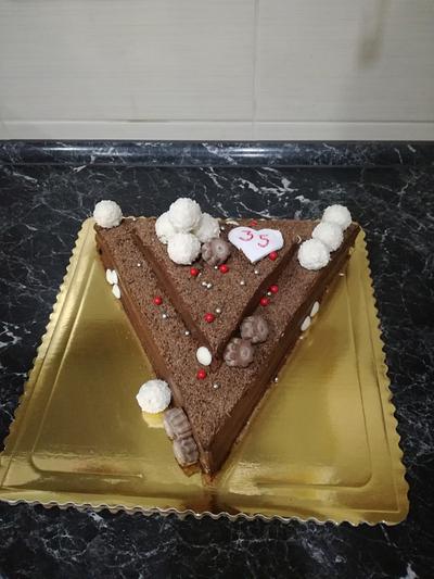 Triangle cake - Cake by Ad31ana
