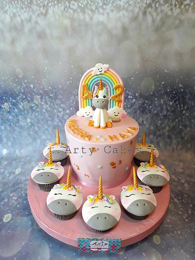 Unicorn by Arty cakes  - Cake by Arty cakes