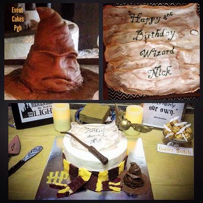HP Wizard Birthday  - Cake by Cakesburgh (Brandi Hugar)