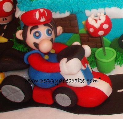 Mario Cake! - Cake by Peggy Does Cake